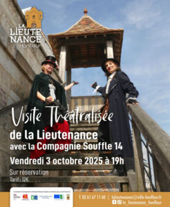 visites théâtralisées la lieutenance Honfleur