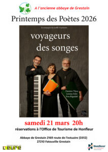 affiche VS abbaye grestain voyageurs des songes